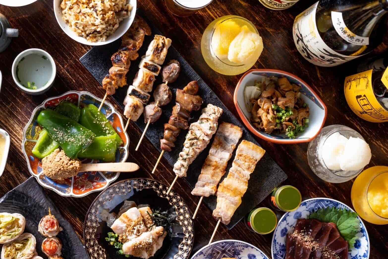 一期のご宴会コース（料理イメージ）